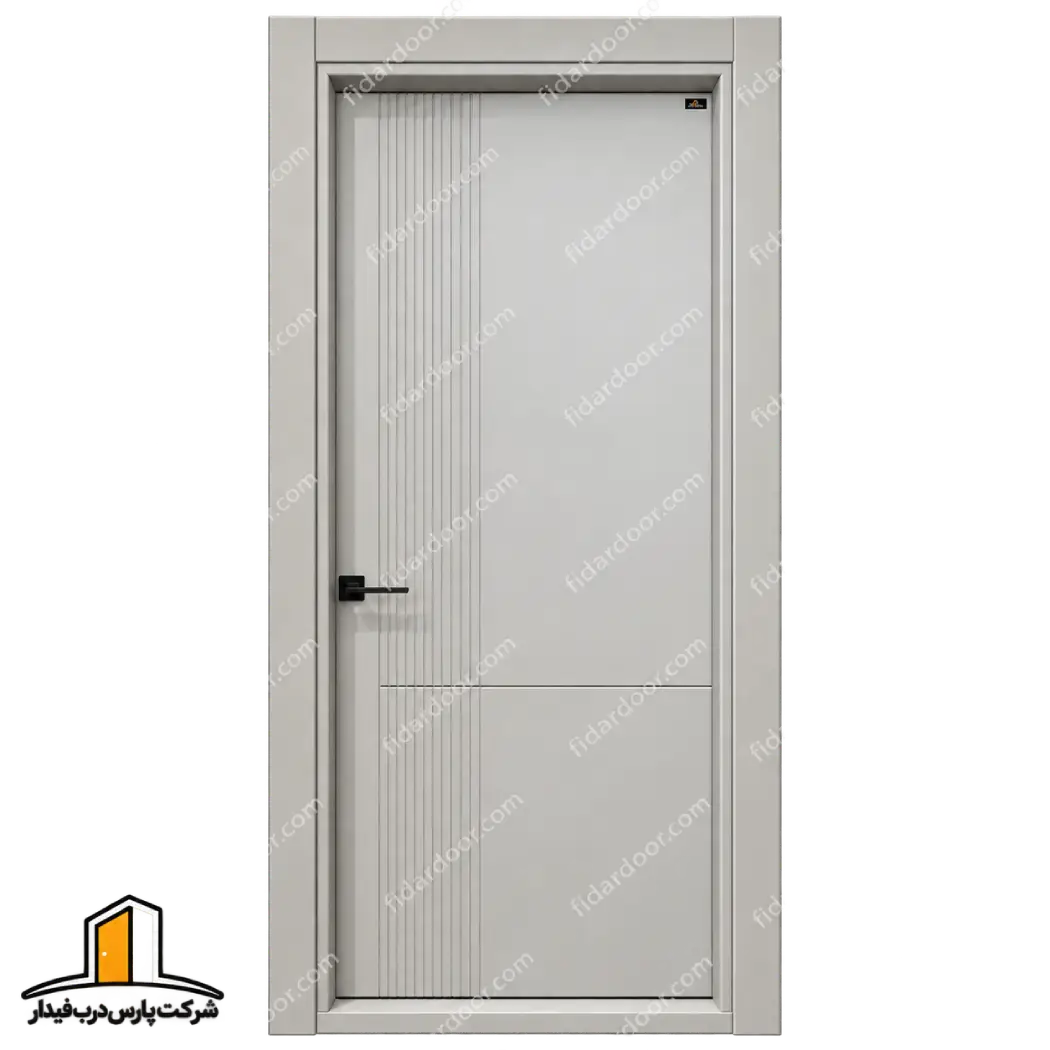 درب اتاق خواب مدرن شیار ظریف p-411