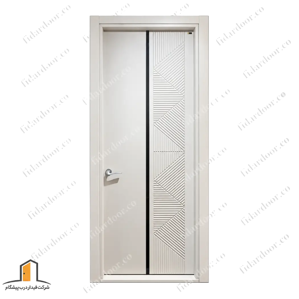 درب اتاق خواب مدرن طراحی هندسی مدرن 431-p