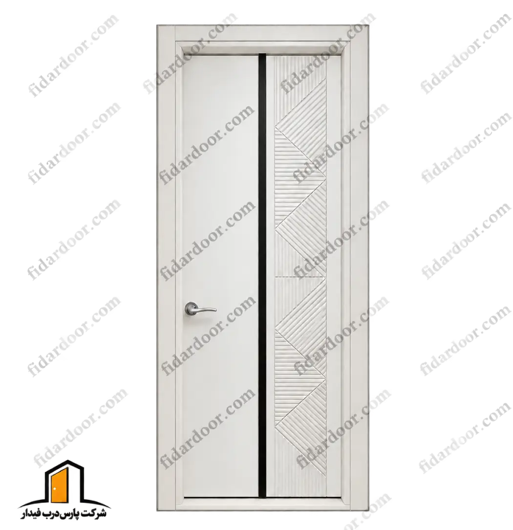 درب اتاق خواب مدرن طراحی هندسی مدرن 431-p