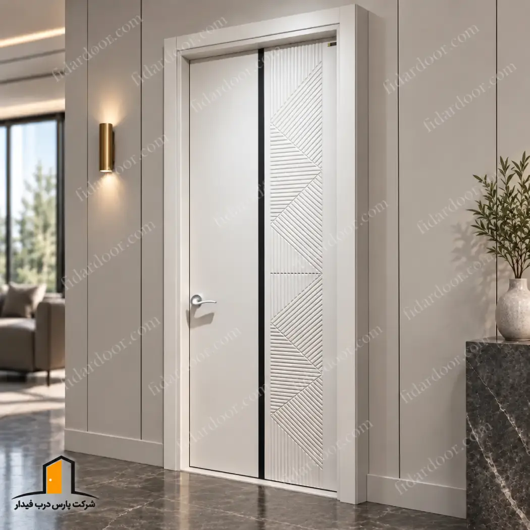 درب اتاق خواب مدرن طراحی هندسی مدرن 431-p