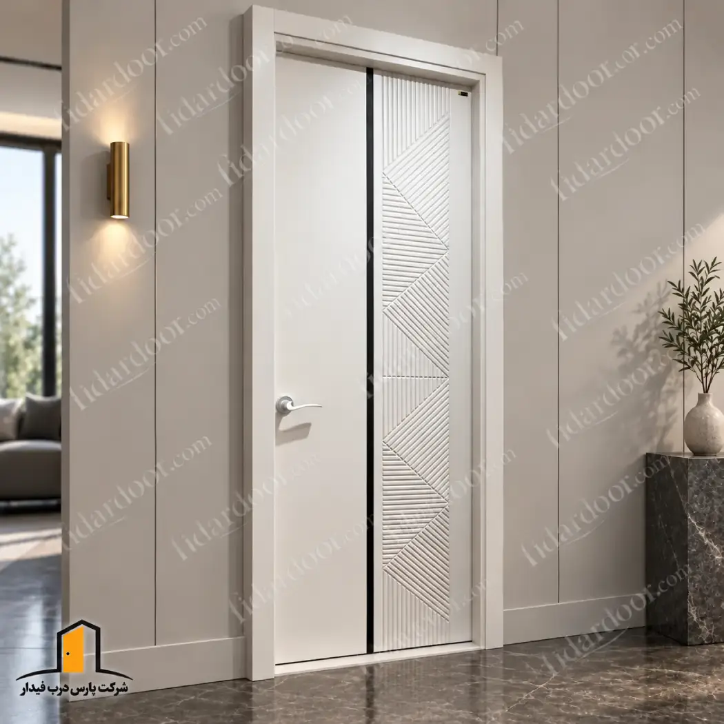 درب اتاق خواب مدرن طراحی هندسی مدرن 431-p