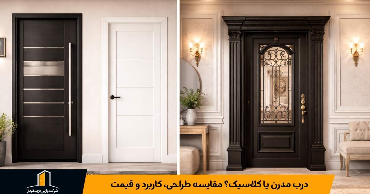 درب مدرن یا کلاسیک
