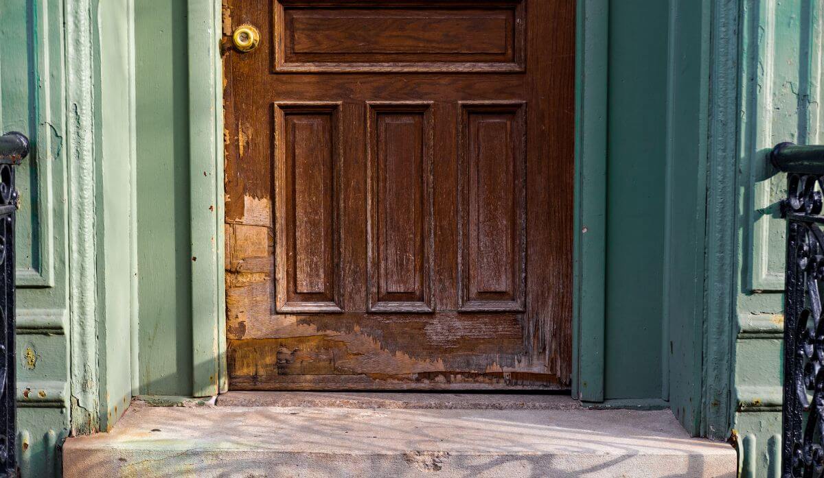 ۶ اشتباه رایج که عمر درب را کوتاه می‌کنند!