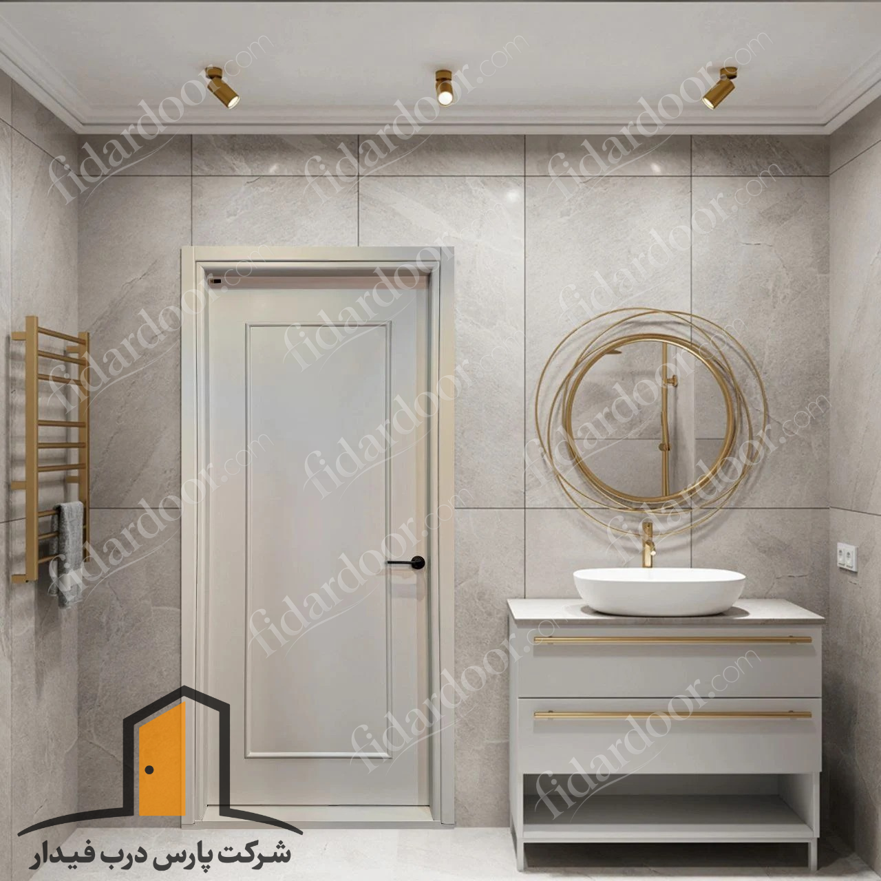درب اتاق خواب مدرن فیدار P-389