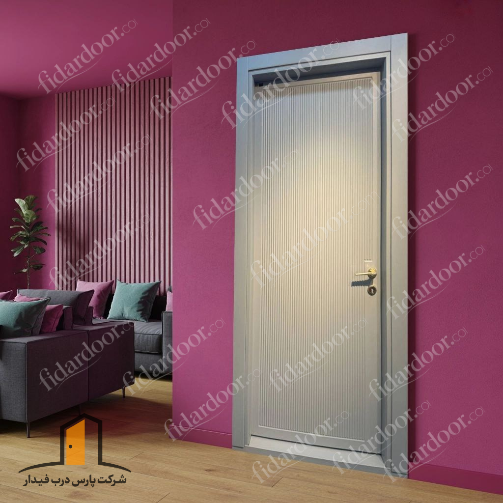 درب اتاق مدرن شیاری متمرکز فیدار p-343