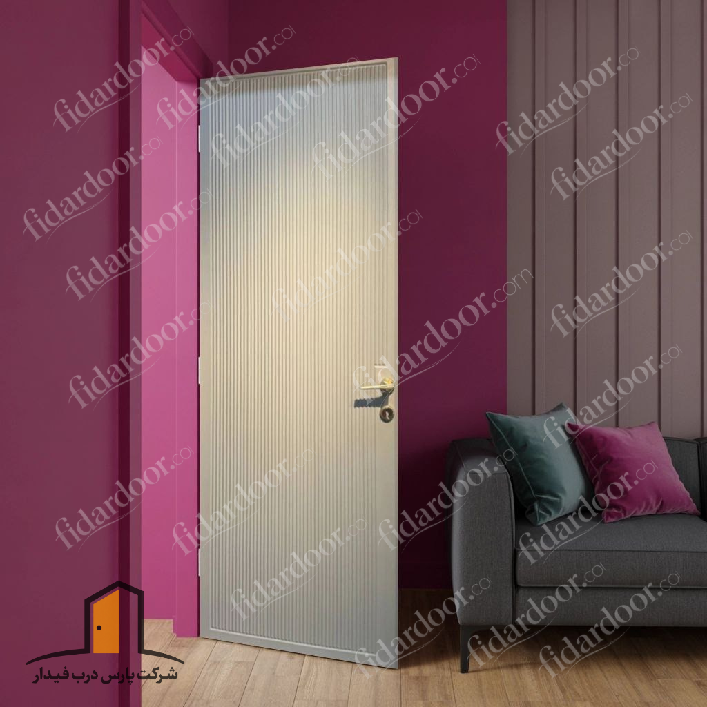 درب اتاق مدرن شیاری متمرکز فیدار p-343