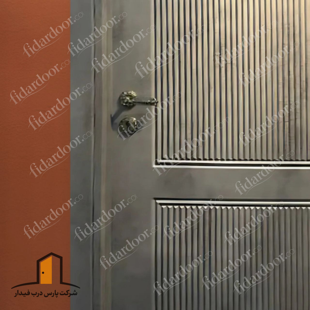 درب اتاق مدرن شیاری متمرکز فیدار p-343