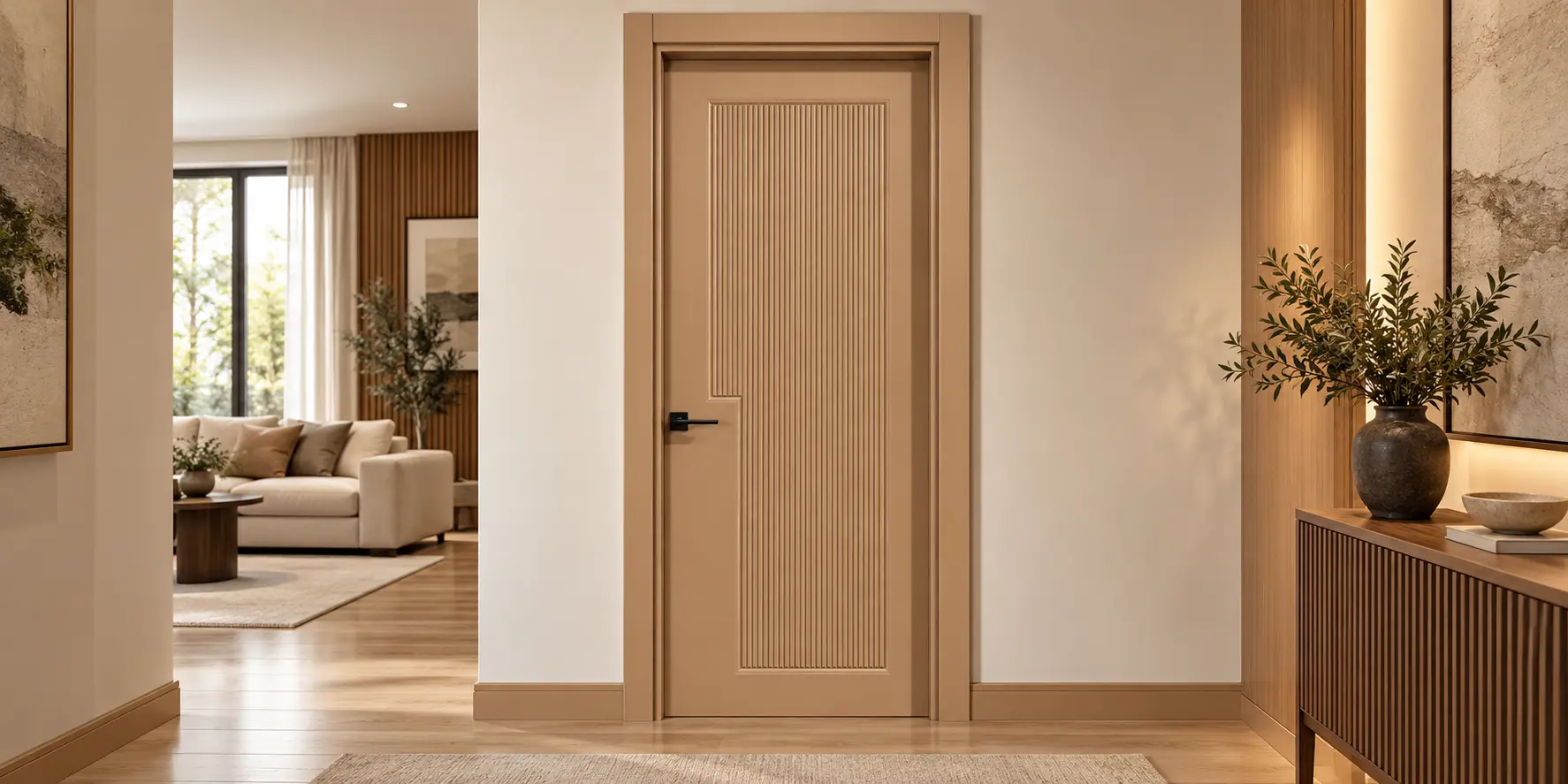 درب اتاق خواب مدرن فلوتینگ P-420