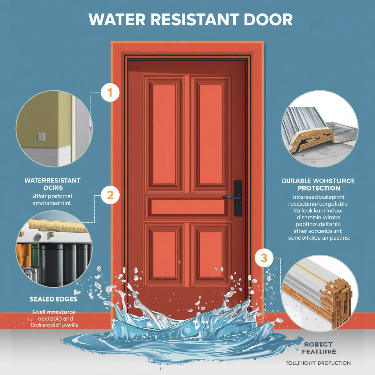 waterproof door