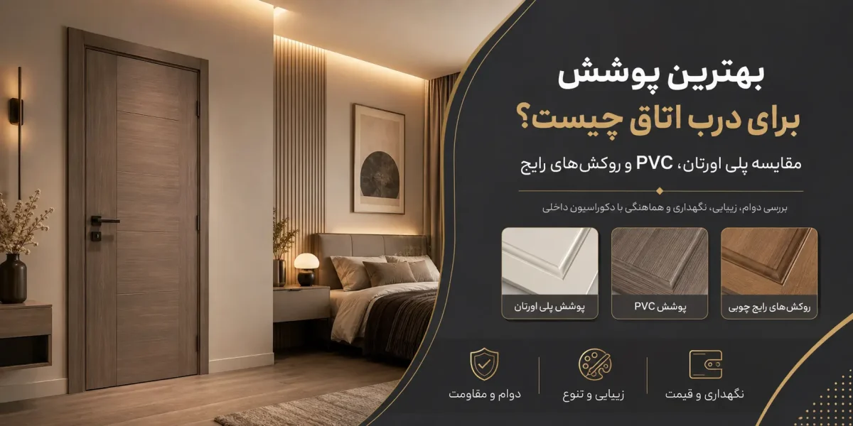 رنگ پوششی درب اتاق